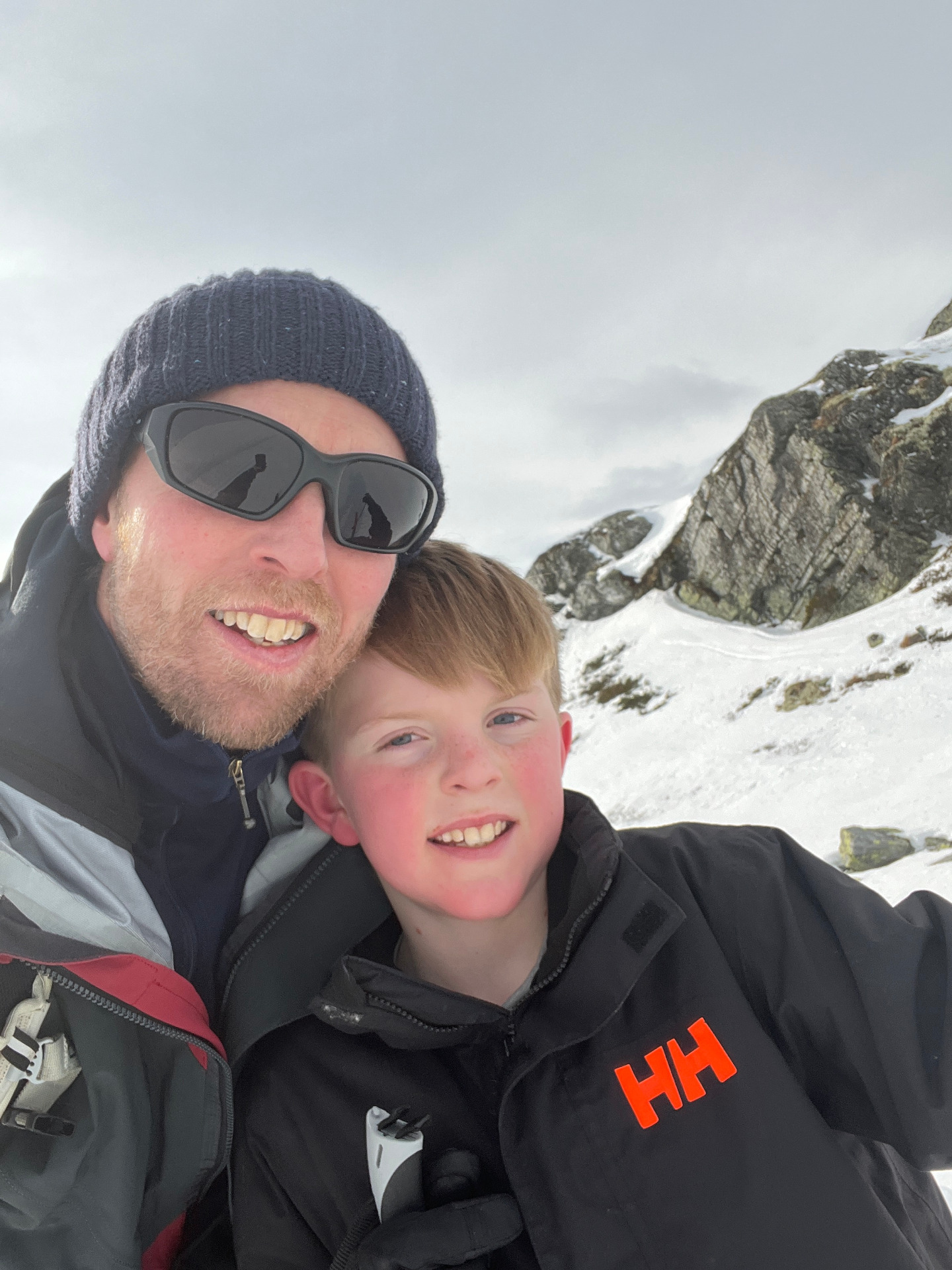 Felix og mig på eventyr i Norge