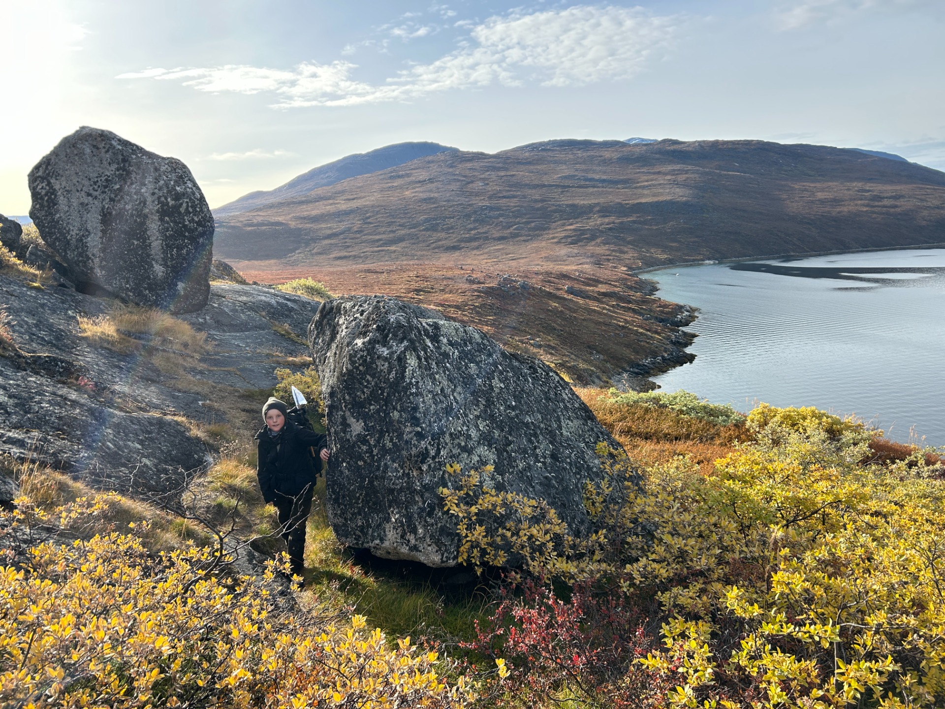 Langs fjeld-siden - den korte rute