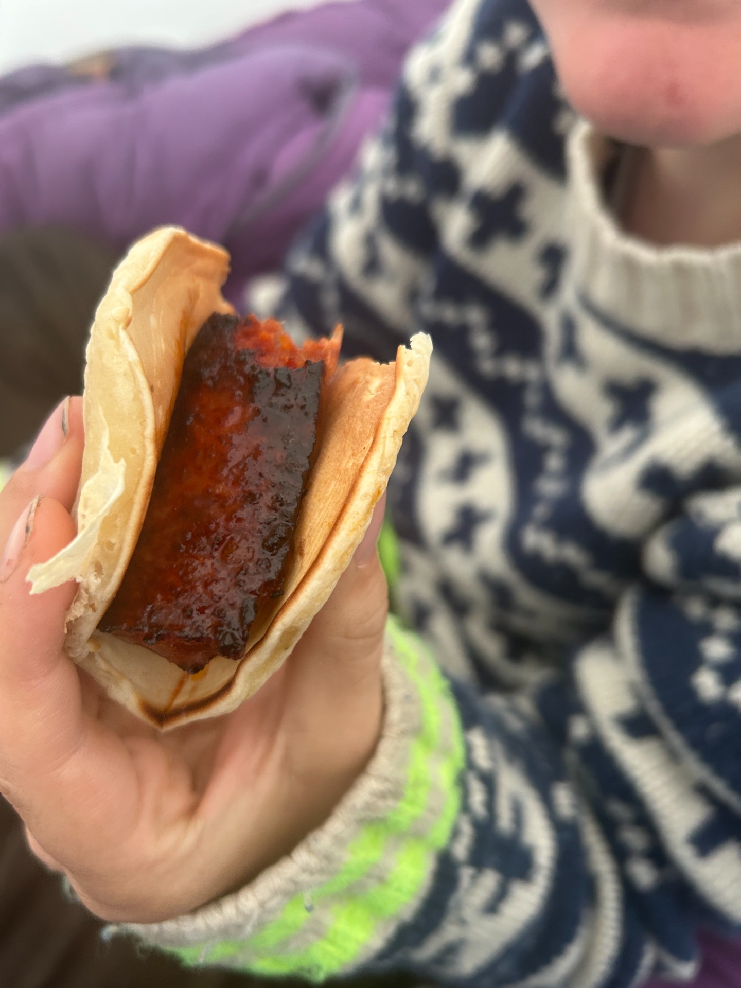 En "fjeld-morgenmad"