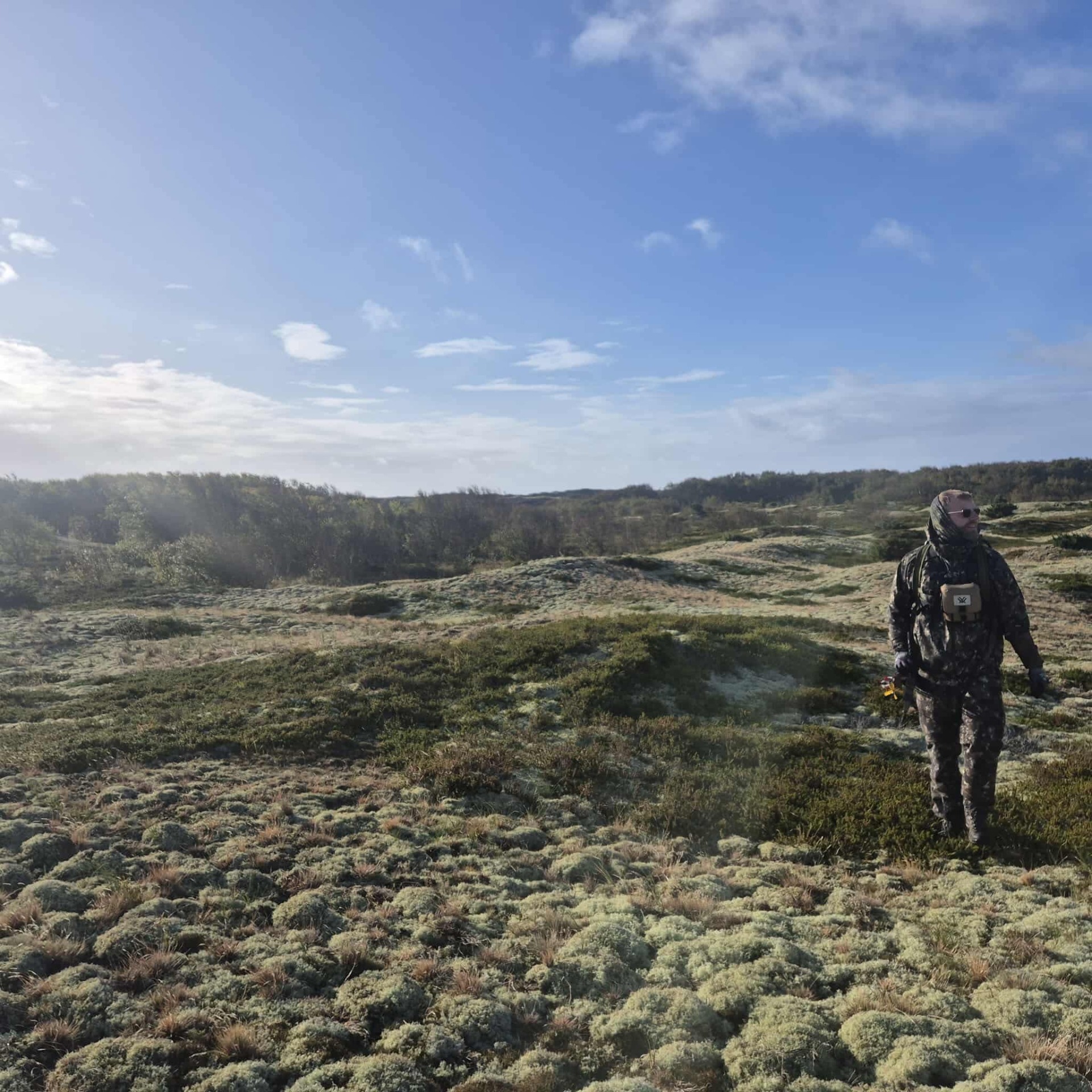 Solen kom også frem